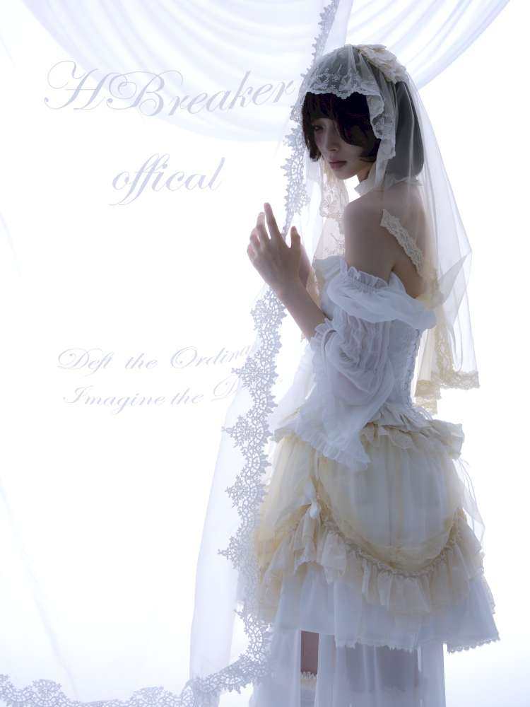 Cross Cut Out Jacquard Halter Gothic Coat【s0000014685】