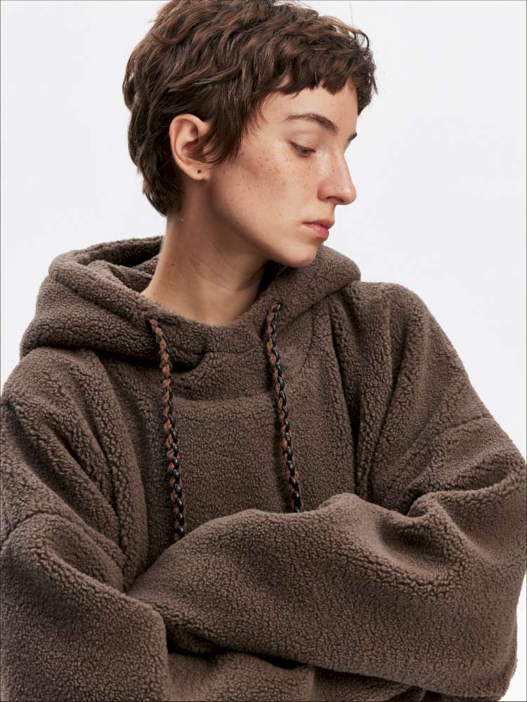 Drawstring Loose Hooded Jacket【s0000015060】
