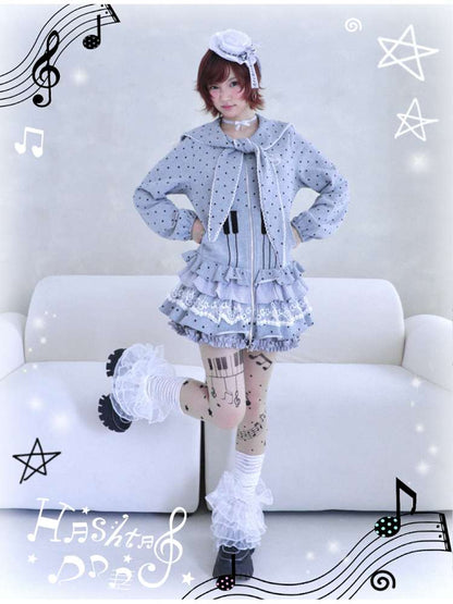 Antique Ghost Girl Gray Sailor Dress【s0000014696】