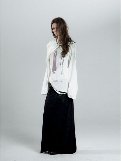 Basic Round Neck Long Sleeve T-Shirt【s0000011265】