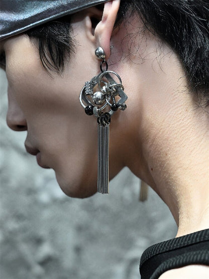 Hardcore Mechanical Punk Stud Earrings【s0000018874】