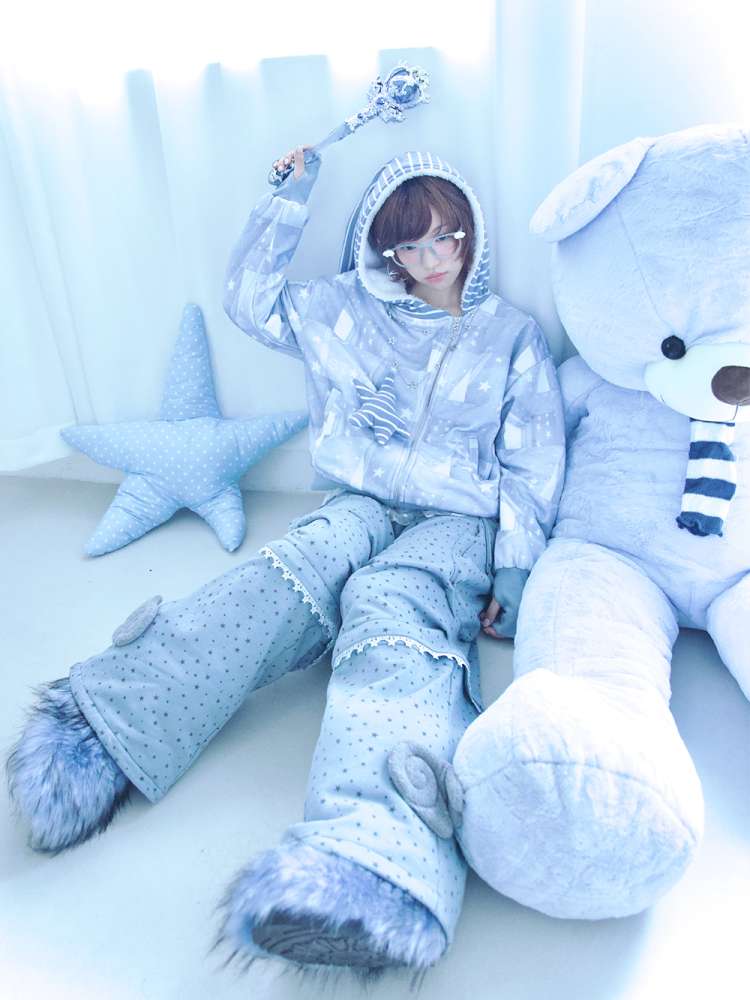 Blue Angel Wings Paratrooper Cargo Pants【s0000014692】