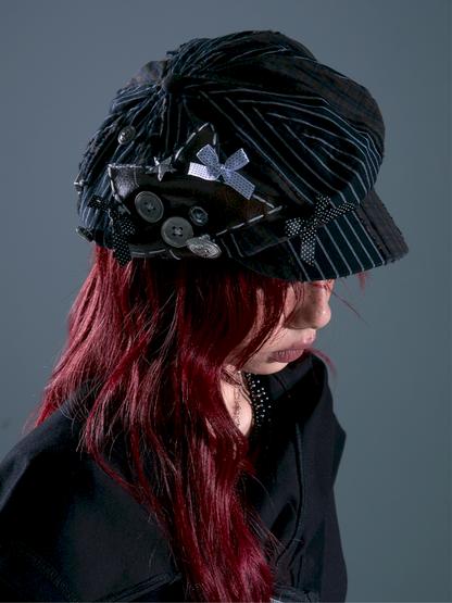Flatters Face Shape Handcrafted Octagonal Hat【s0000013915】