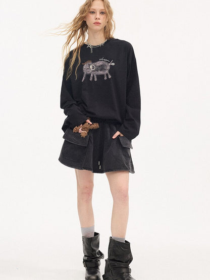 Mottled Baby Elephant T-shirt【s0000015893】