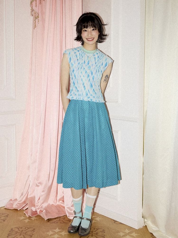 High waist loose umbrella skirt【s0000012280】