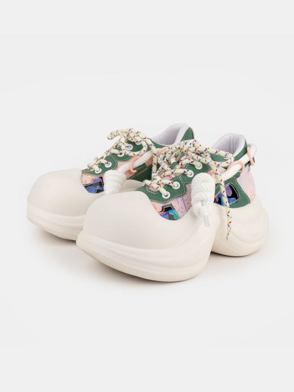 Casual ugly cute muffin shoes【s0000013253】