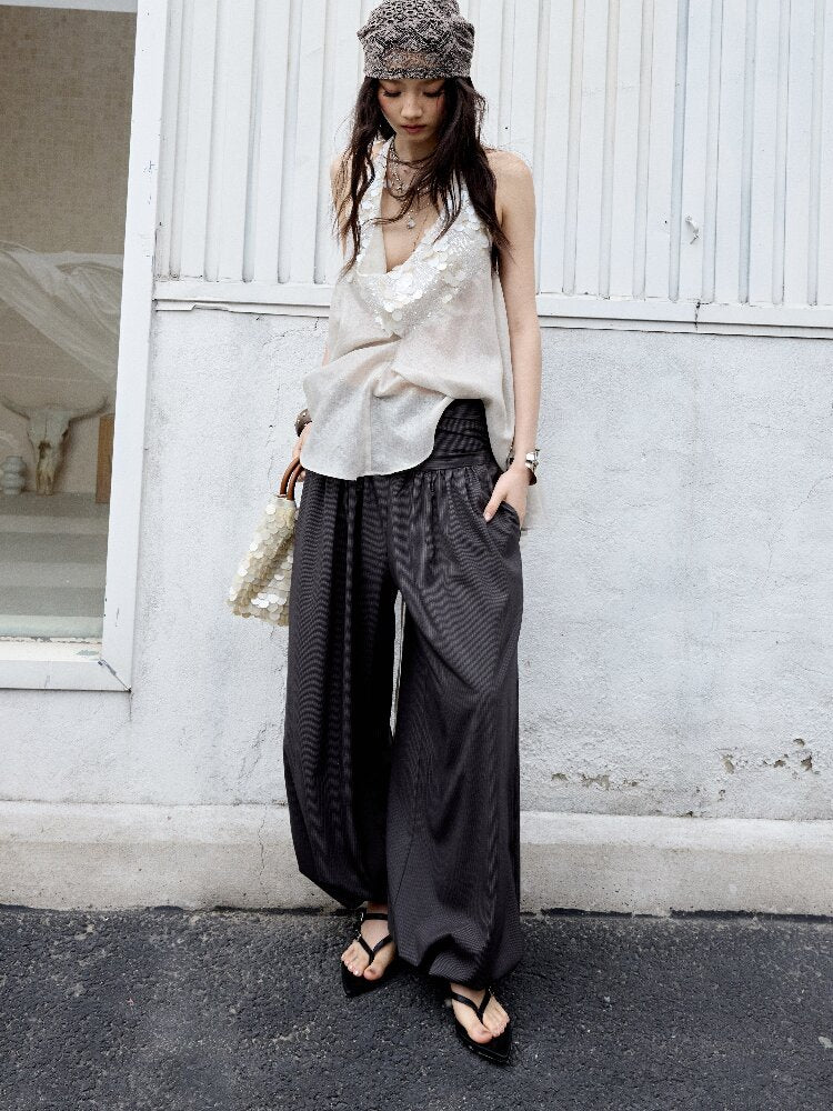 Nomad Relaxed Striped Balloon Pants【s0000016872】