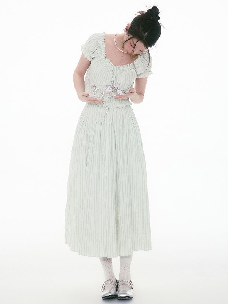 Light Color One Neck Shirt【s0000011999】