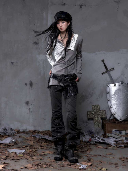 Five-Pointed Star Knit Base Top【s0000014655】