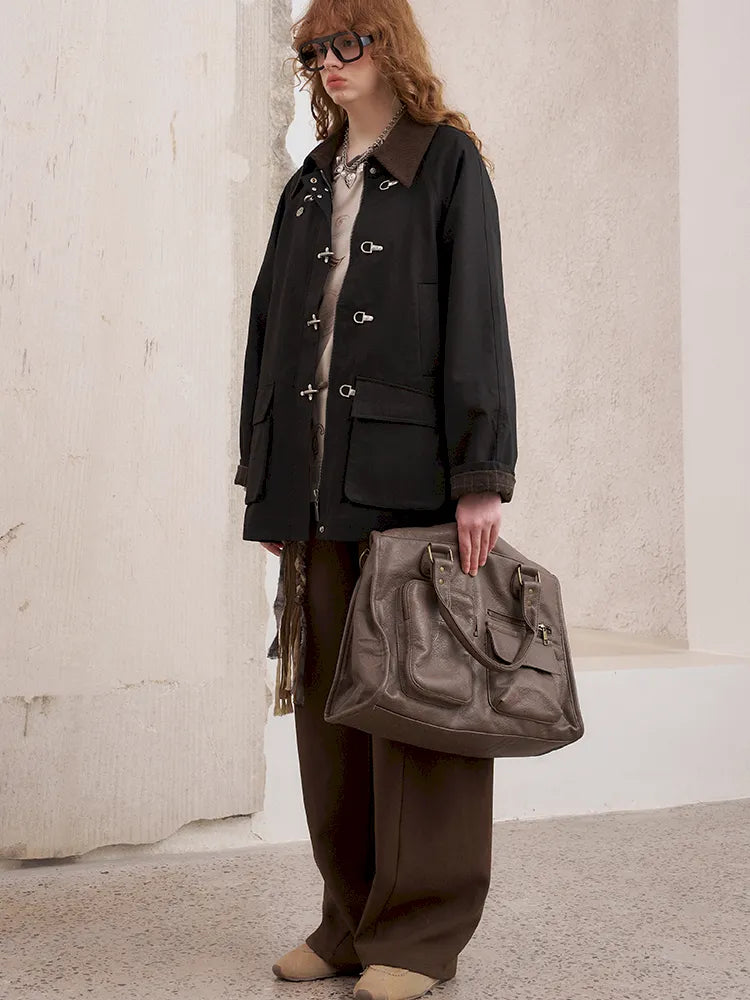 Cotton-lined trench coat【s0000014076】