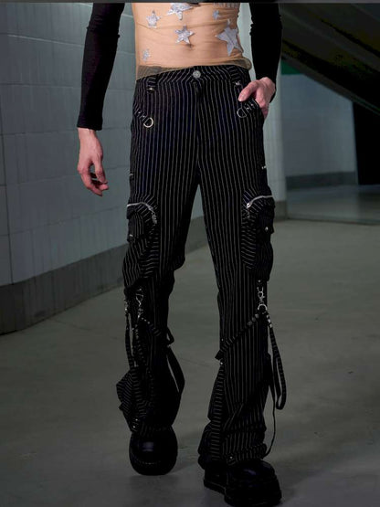 Stacked Striped Pants【s0000014643】