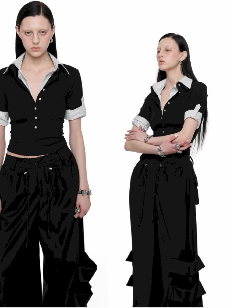 POLO Collar Short Sleeve T-shirt【s0000011588】