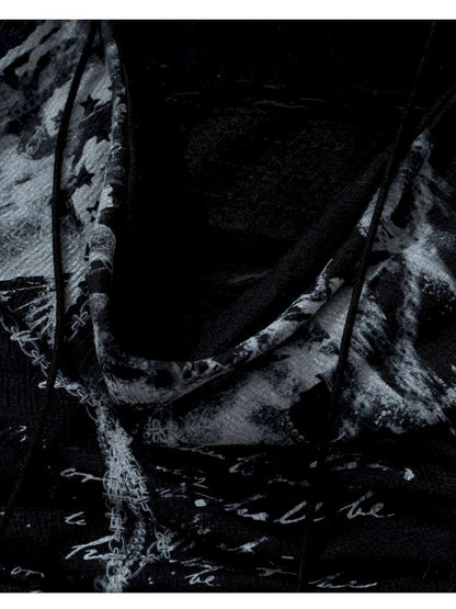 Patchwork long-sleeve layered dress【s0000014465】