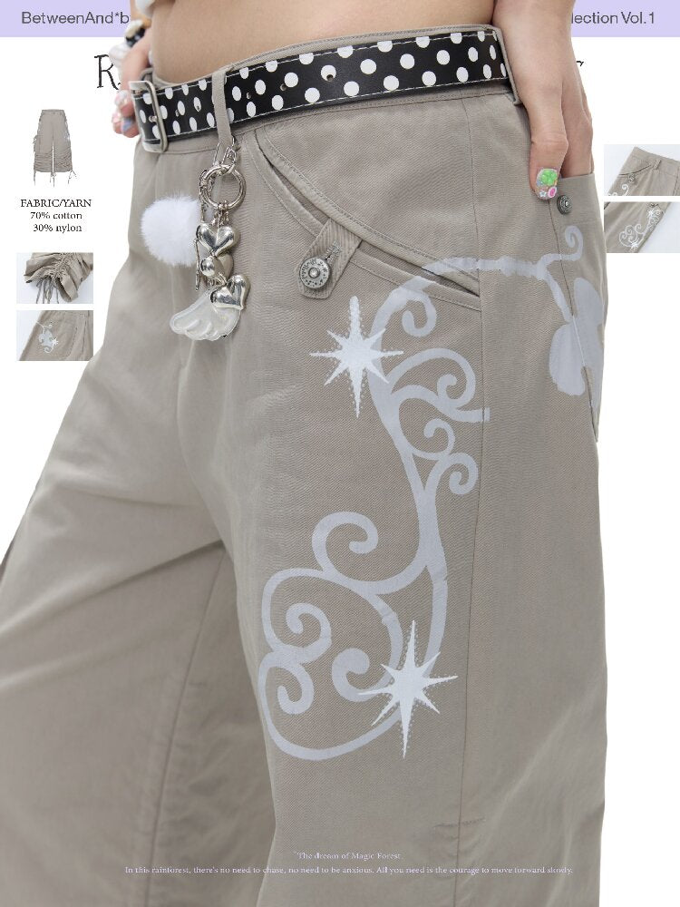 Vine Shirring Pleats Cargo Pants【s0000016376】