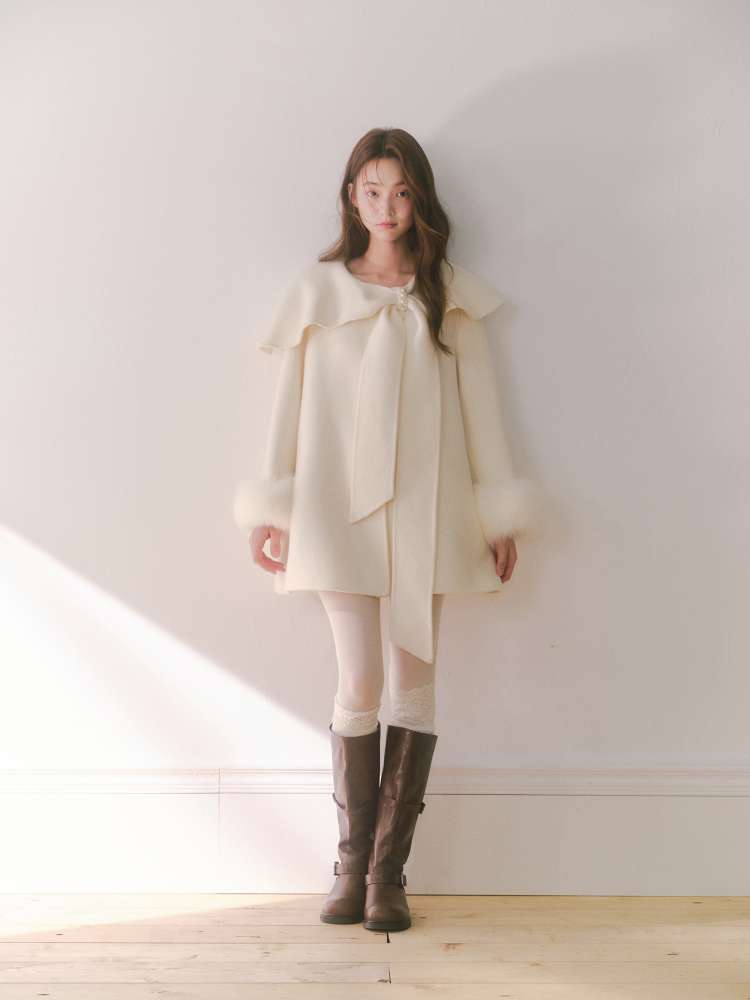 Double-Faced Tweed Coat【s0000014607】