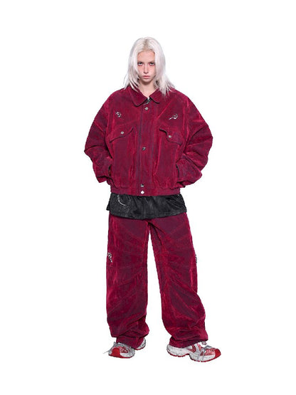 Y3K 벨벳 데님 재킷 [S0000011023]