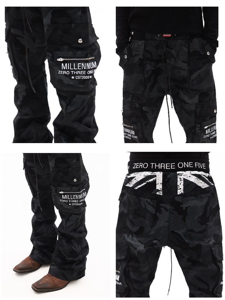 Camouflage Canvas Cargo Pants【s0000018331】