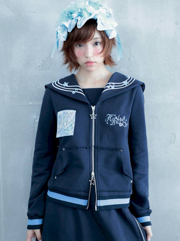 Sailor Uniform Hoodie Jacket【s0000014445】