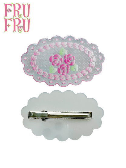 Traditional Rose Cake Hair Clip【s0000017462】