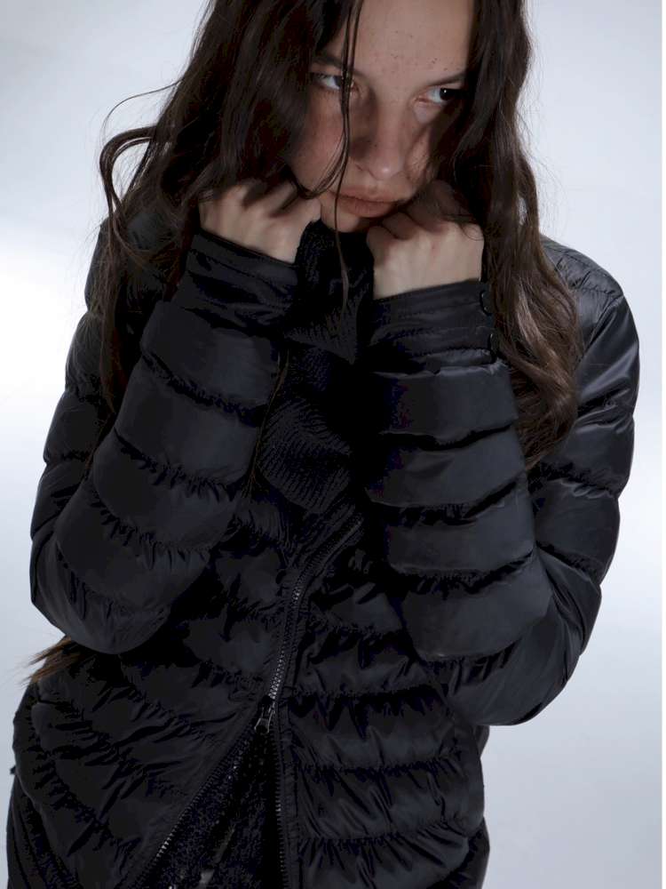 Original Pile Collar Slim Short Down Jacket【s0000014710】