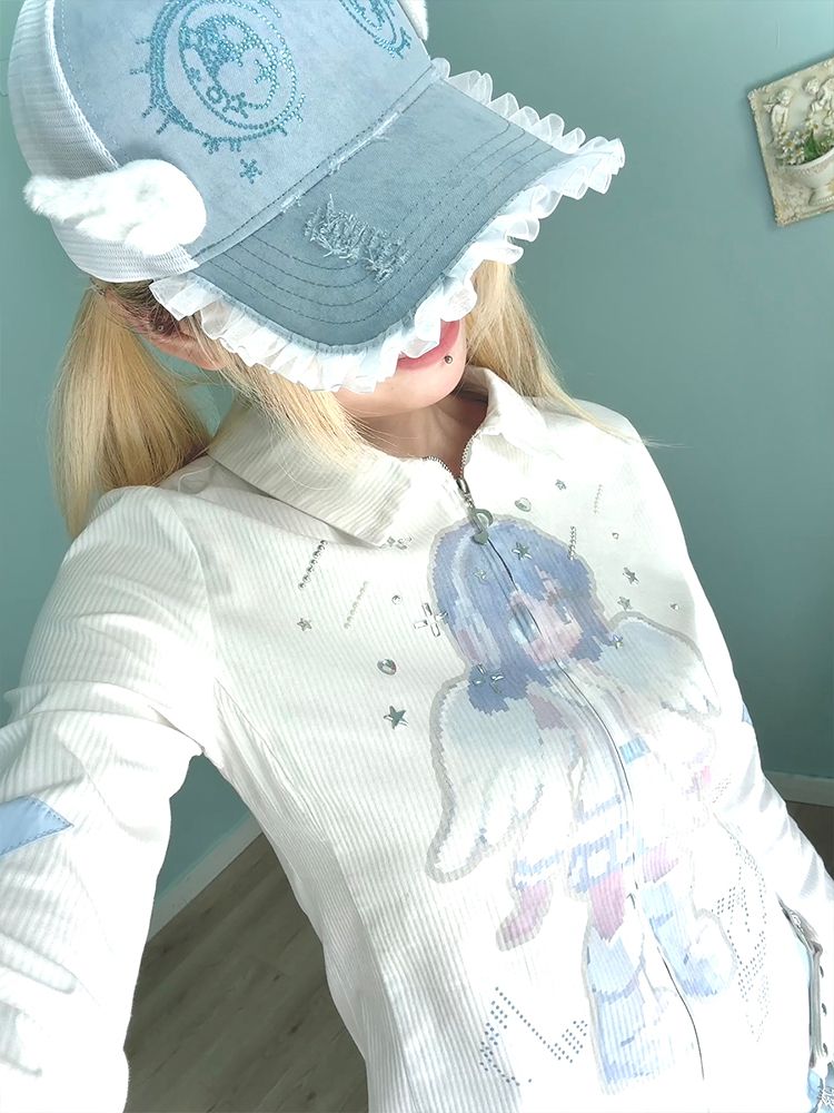 Vertical Stripe Long Sleeve Shirt【s0000012201】