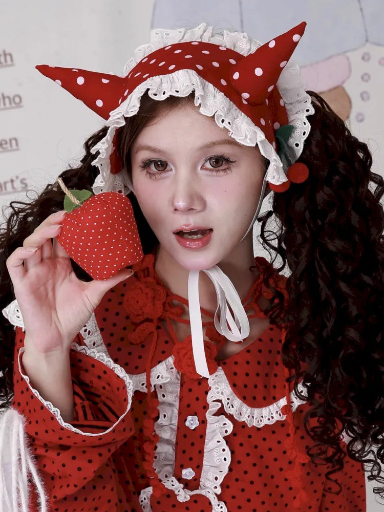 Retro Cute Devil Headband【s0000014107】