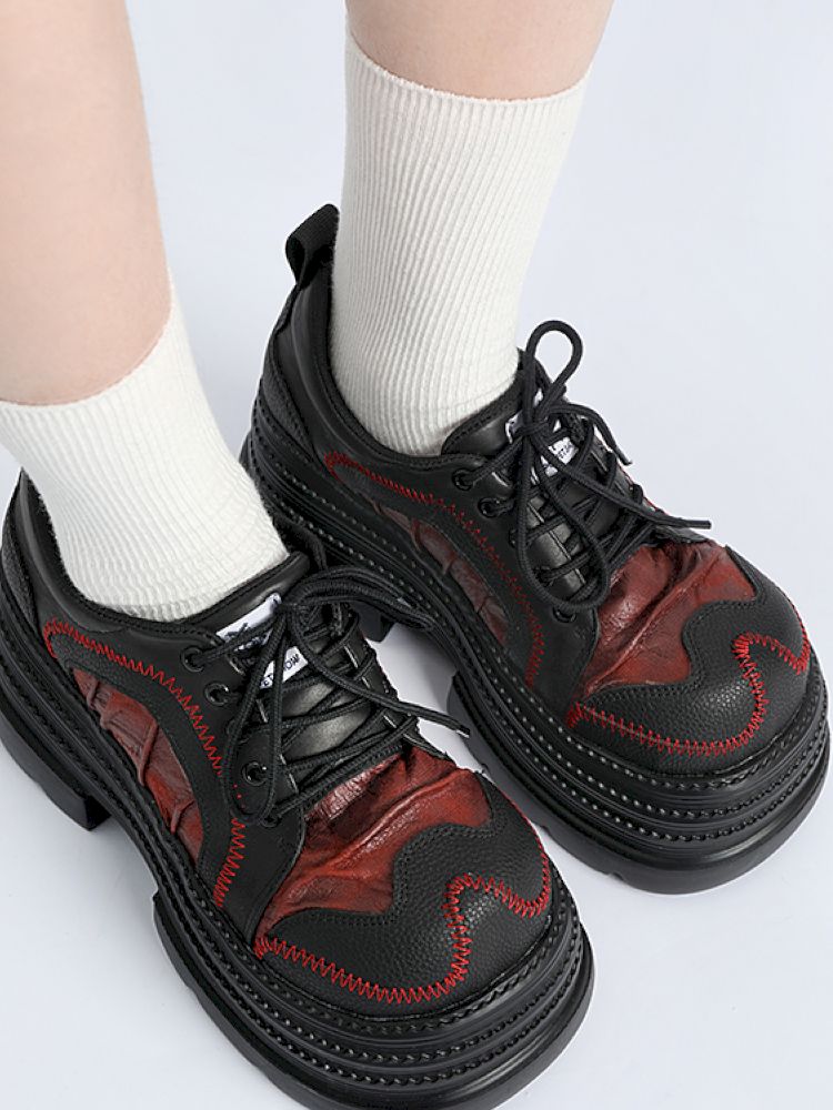Gothic small leather shoes【s0000013708】
