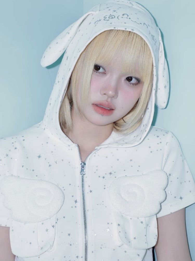 Hot Rhinestone White Vest Jacket【s0000012334】