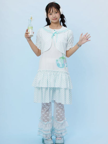 Navy Collar Two-Piece Dress【s0000013161】