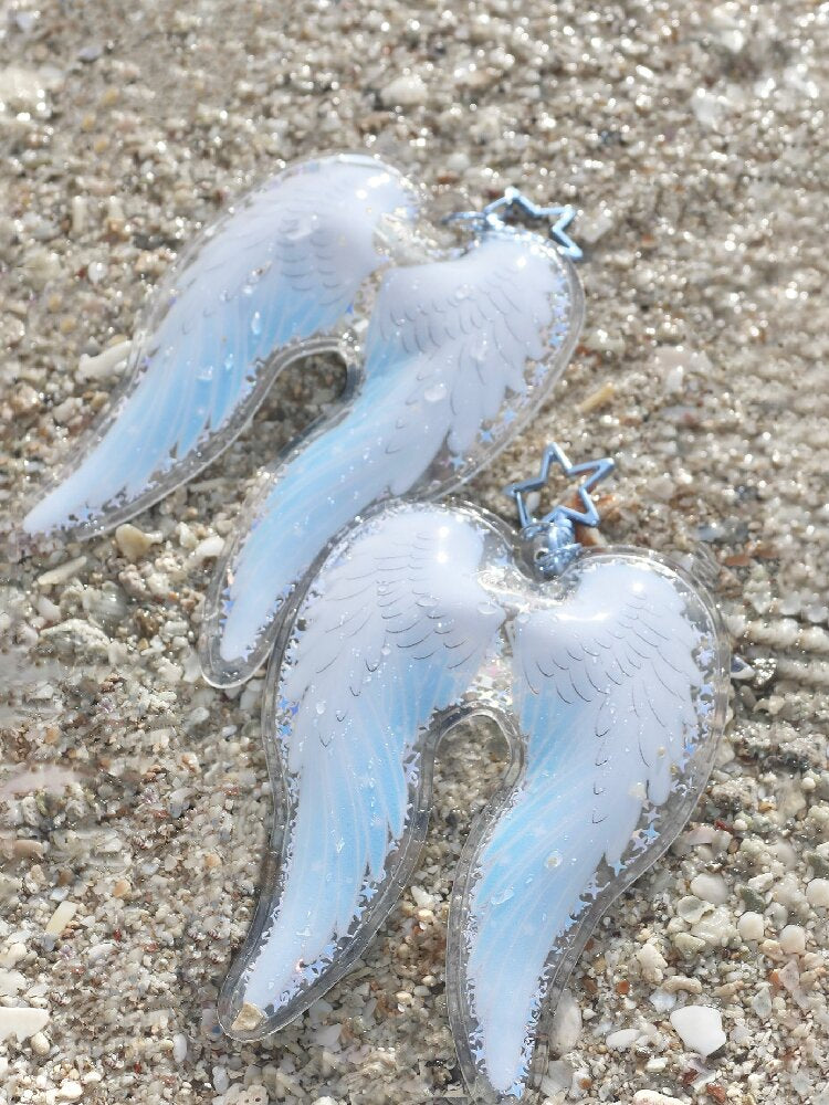 Angel Wing Sequin Inflatable Charm【s0000017482】