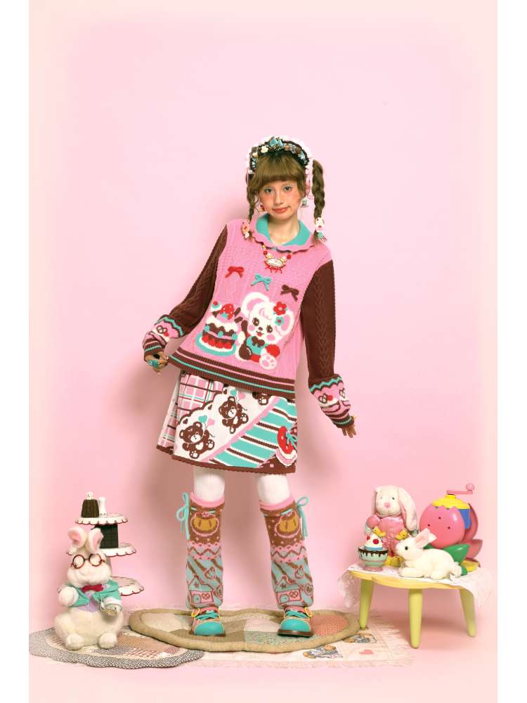 Cable-Knit Cape Sweater【s0000014520】