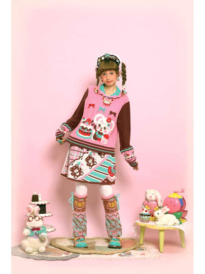 Cable-Knit Cape Sweater【s0000014520】