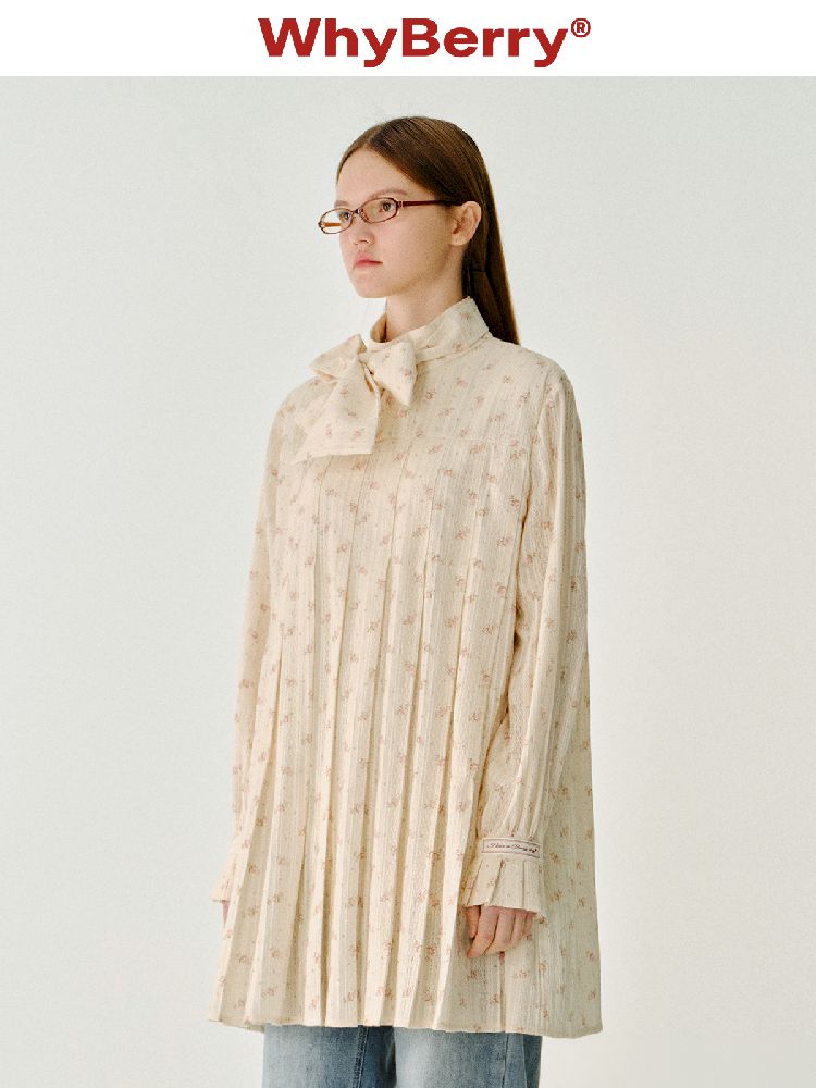 Floral Long Sleeve Dress【s0000011970】