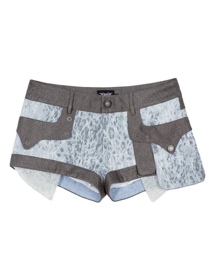 Layered Coolness Loose Leather Leggings【s0000014132】