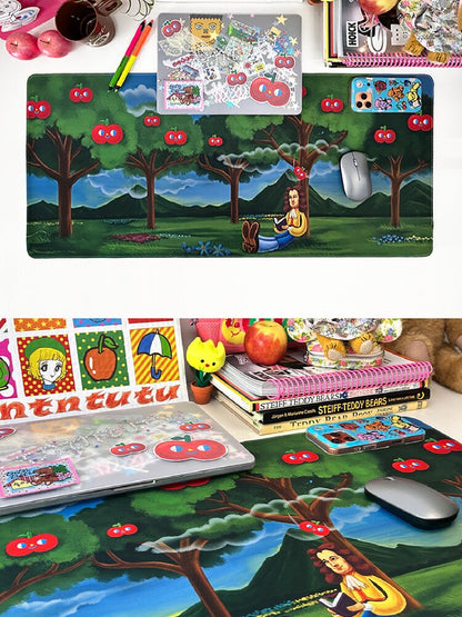 Newton Apple Esports Mouse Pad【s0000019255】