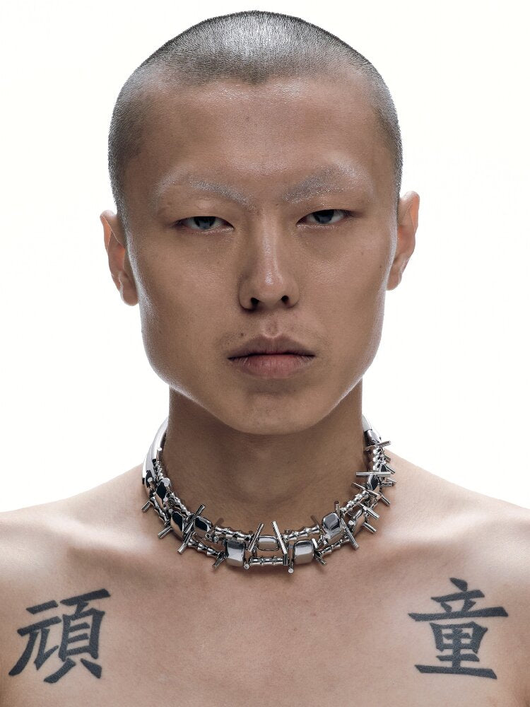 Illusory Heavy Duty Punk Choker Chain【s0000018814】