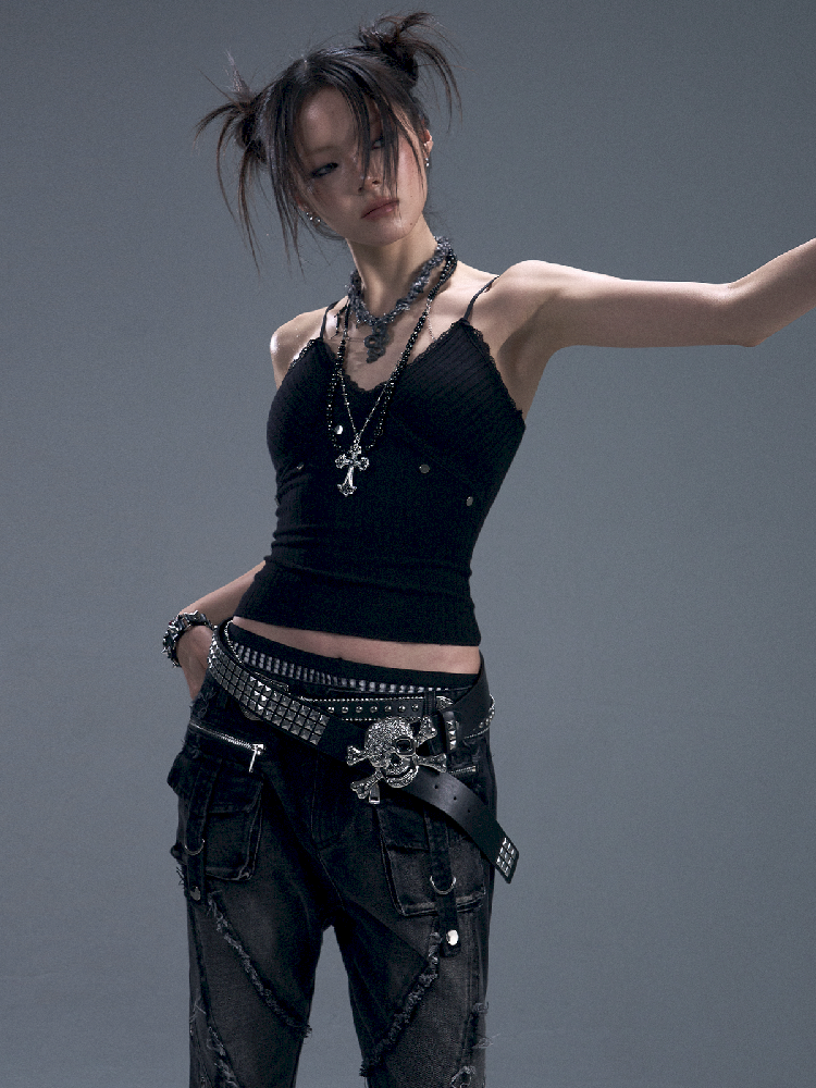 Waist Slim Knit Vest Camisole【s0000012034】