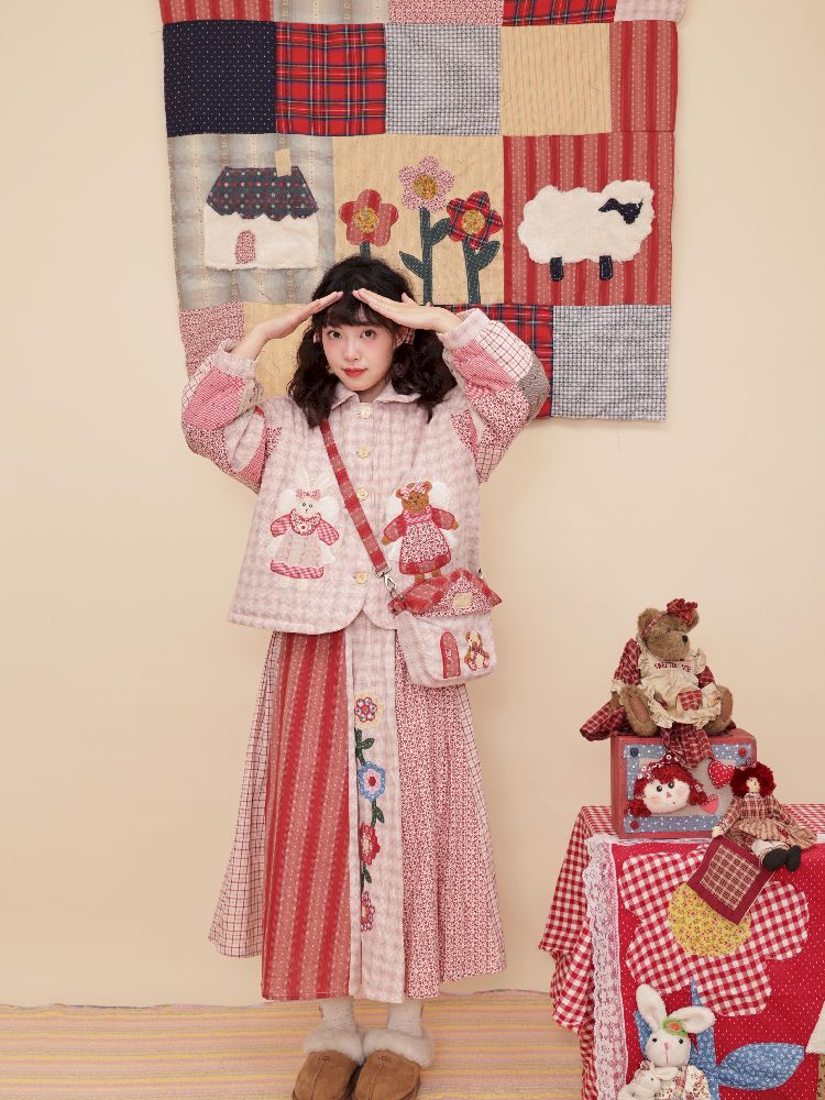 DOLL COLLAR COTTON JACKET [S0000010897]