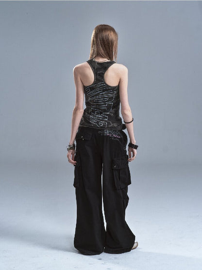 Back Line Camo Slim I-line Vest【s0000016900】