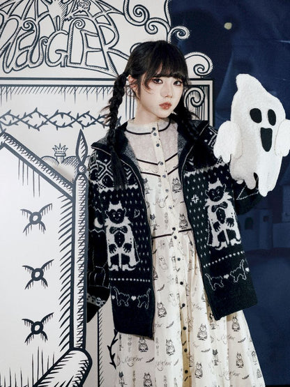 Cat Ears Devil's Tail Cardigan【s0000011559】