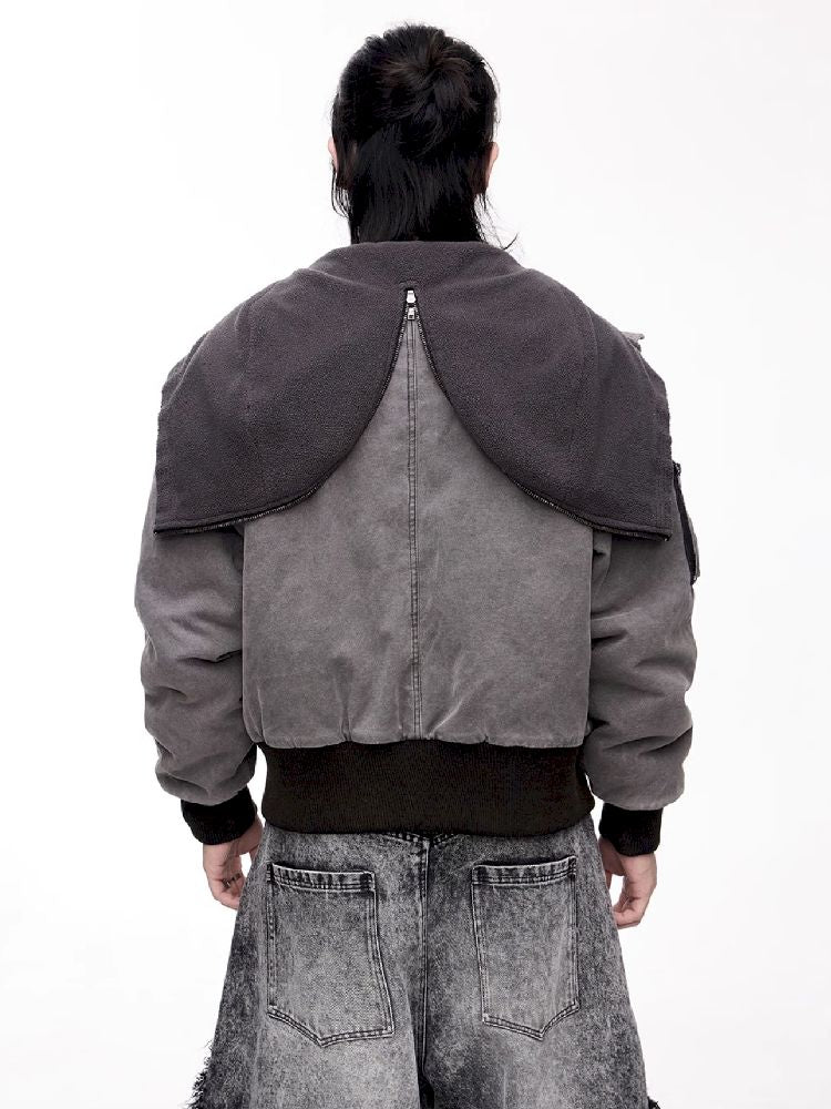 Flight Hooded Loose Jacket【s0000011361】