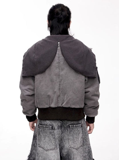 Flight Hooded Loose Jacket【s0000011361】