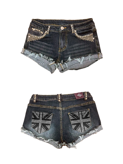 Rolled Edge Destructive Jeans【s0000018308】