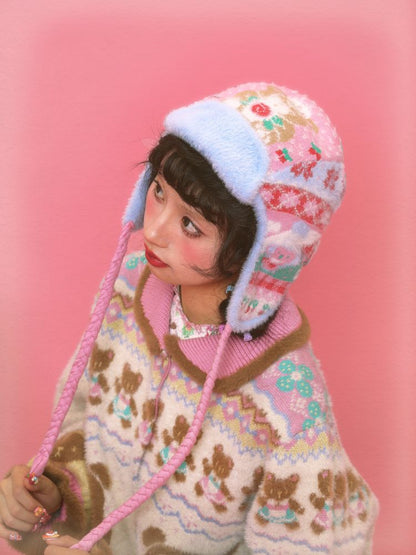 Twist Ear Protection Hat【s0000011321】