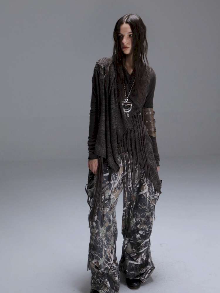 Vintage Street Functional Cargo Pants【s0000014714】