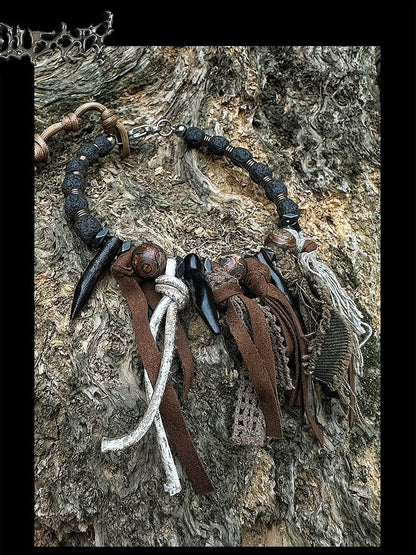 Handmade Wasteland Punk Choker【s0000018891】