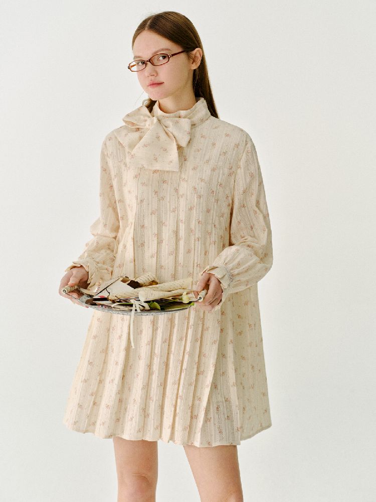 Floral Long Sleeve Dress【s0000011970】