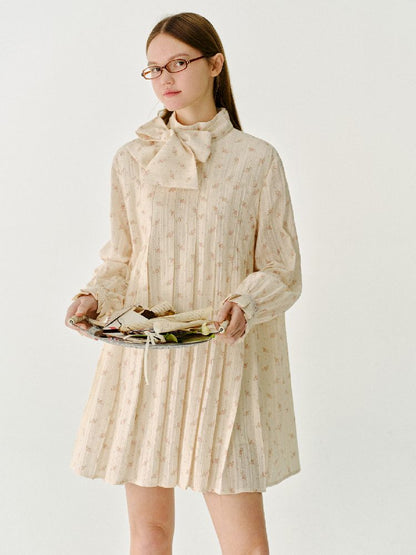 Floral Long Sleeve Dress【s0000011970】