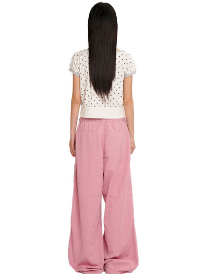 Double zipper one shoulder short sleeve t-shirt【s0000013430】