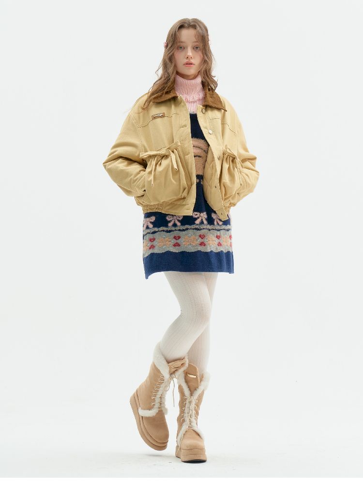 Corduroy Sandwich Cotton Barnstormer Jacket【s0000011512】